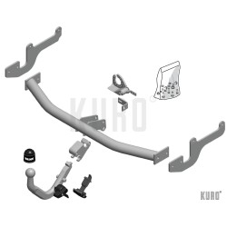 Brink hak holowniczy Renault Clio IV Hatchback 2012-2019