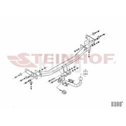 Steinhof hak holowniczy Kia Cee’d I Hatchback 2007-2012