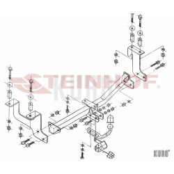 Steinhof hak holowniczy Opel Agila A 2002-2008