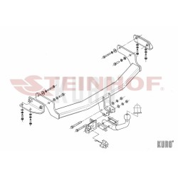 Steinhof hak holowniczy Kia Carens 2006-2013