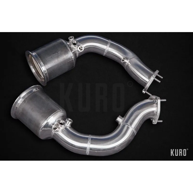 Capristo Porsche Cayenne Turbo GT (536/959) Downpipes