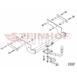 Steinhof hak holowniczy Ford Mondeo 2000-2007
