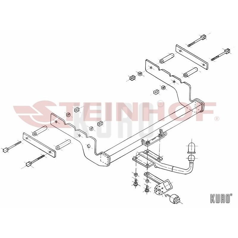 Steinhof hak holowniczy Ford Mondeo 2000-2007