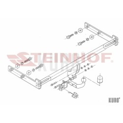 Steinhof hak holowniczy Ford Focus I Hatchback 1998-2004