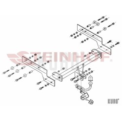 Steinhof hak holowniczy Ford Mondeo Turnier 2001-2007