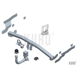Brink hak holowniczy Mazda 3 (BM/BN) Hatchback 2013-2018