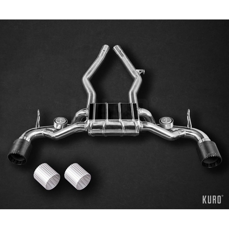 Capristo Toyota GR Supra A90 3.0 OPF-back