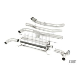 Milltek Alfa Romeo Giulia 2.0T Veloce Cat-back Non Resonated / Valved