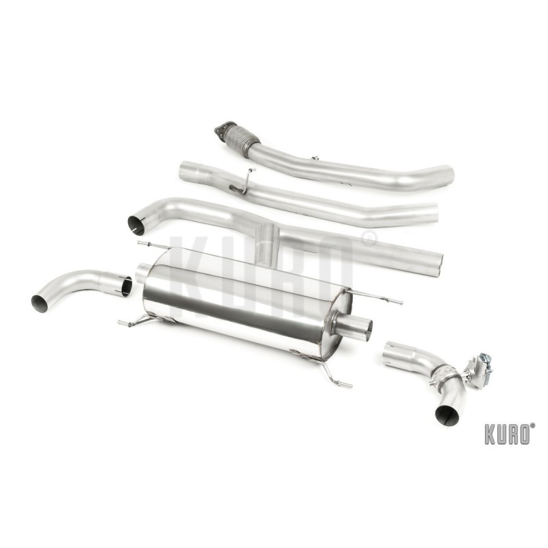 Milltek Alfa Romeo Giulia 2.0T Veloce Cat-back Non Resonated / Valved