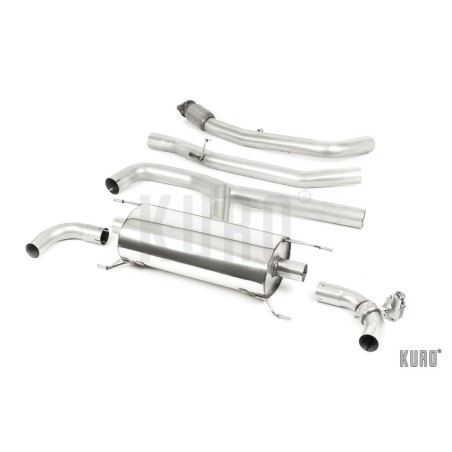 Milltek Alfa Romeo Giulia 2.0T Veloce Cat-back Non Resonated / Valved