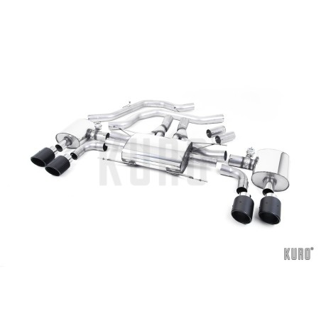 Milltek Alfa Romeo Giulia Quadrifoglio 2.9 V6 Bi-Turbo Front Pipe-back EC Approved
