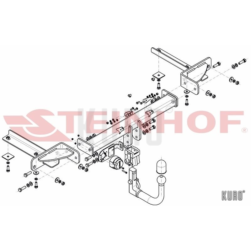 Steinhof hak holowniczy Opel Astra (J) GTC 2012-2018