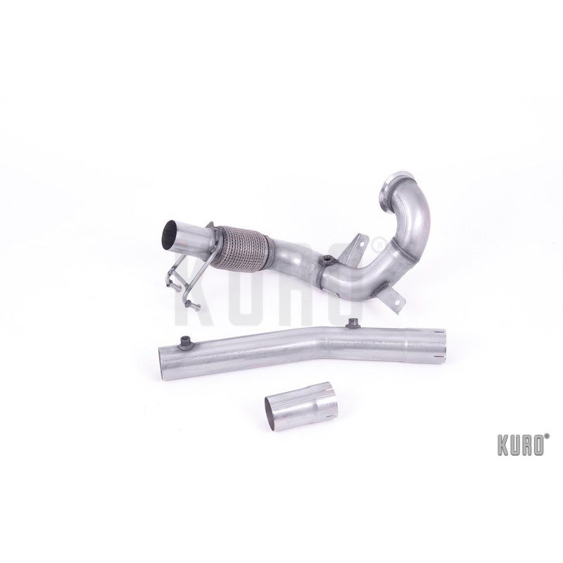 Milltek Audi A1 40 TFSI Downpipe De-cat Non-Resonated