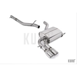 Milltek Audi A3 1.8/2.0T FSI quattro SportBack Cat-back Non-resonated