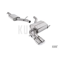 Milltek Audi A3 1.8/2.0T FSI quattro SportBack Cat-back Resonated