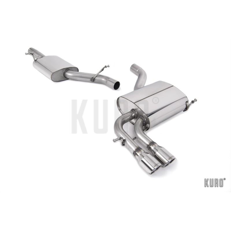 Milltek Audi A3 1.8/2.0T FSI quattro SportBack Cat-back Resonated
