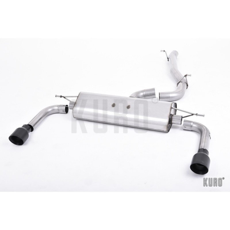 Milltek Audi A3 2.0 TFSI quattro Sedan 8V (US-only) Cat-back Non-resonated
