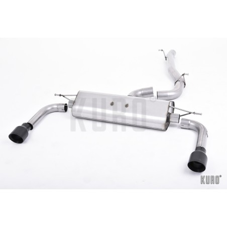 Milltek Audi A3 2.0 TFSI quattro Sedan 8V (US-only) Cat-back Non-resonated
