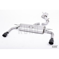 Milltek Audi A3 2.0 TFSI quattro Sedan 8V (US-only) Cat-back Resonated