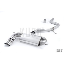 Milltek Audi A3 8P 2.0 TFSI FWD Cat-back Non-resonated