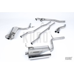 Milltek Audi A4 1.8T B6 quattro 163KM Cat-back Non-resonated