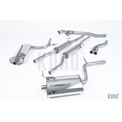 Milltek Audi A4 1.8T B6 quattro 163KM Cat-back Resonated
