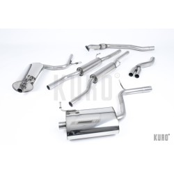 Milltek Audi A4 2.0 TFSI B7 quattro Cat-back