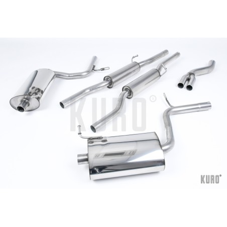 Milltek Audi A4 2.0 TFSI B7 quattro Cat-back (manual)