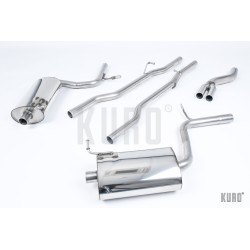 Milltek Audi A4 2.0 TFSI B7 quattro Cat-back Non-resonated