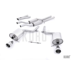 Milltek Audi A4 3.0 V6 B6 quattro Cat-back
