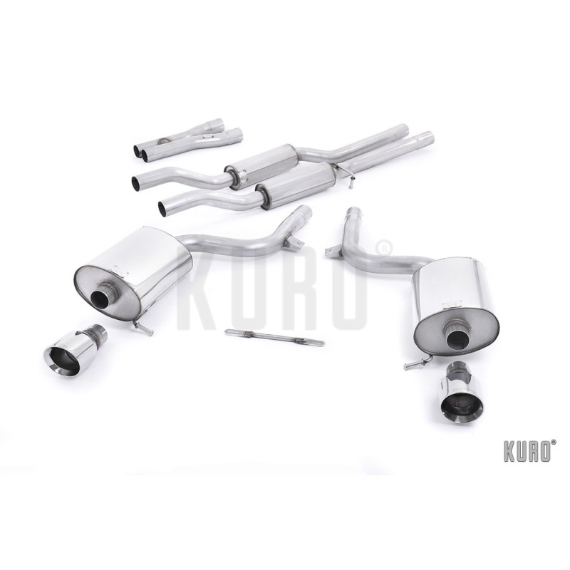Milltek Audi A4 3.0 V6 B6 quattro Cat-back