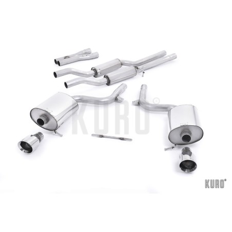Milltek Audi A4 3.0 V6 B6 quattro Cat-back