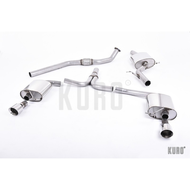 Milltek Audi A4 B8 2.0 TFSI Cat-back