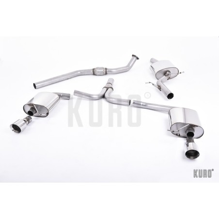 Milltek Audi A4 B8 2.0 TFSI Cat-back