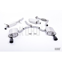 Milltek Audi A4 B9 2.0 TFSI Cat-back Resonated (EC)