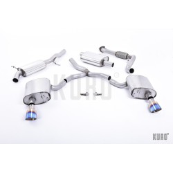 Milltek Audi A4 B9 2.0 TFSI Cat-back Resonated (EC)