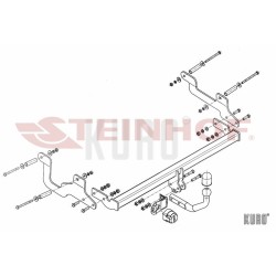 Steinhof hak holowniczy Dacia Lodgy 2012-