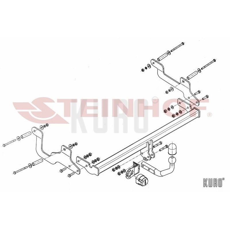Steinhof hak holowniczy Dacia Lodgy 2012-