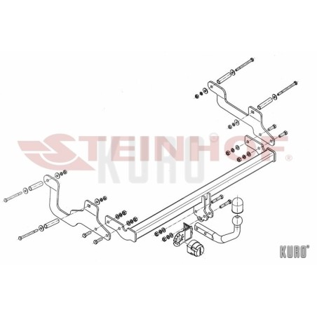 Steinhof hak holowniczy Dacia Lodgy 2012-