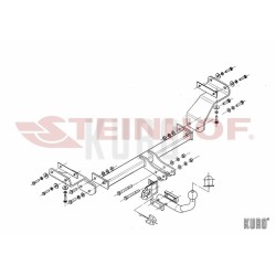 Steinhof hak holowniczy Kia Cee’d I SW 2007-2012