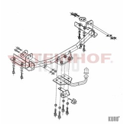 Steinhof hak holowniczy Opel Corsa C 2000-2006