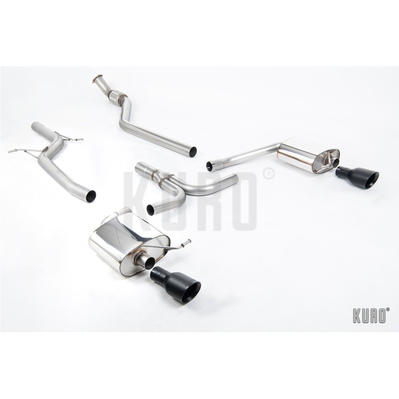 Milltek Audi A4/A5 B8 2.0 TFSI Cat-back Non-Resonated