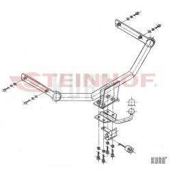 Steinhof hak holowniczy Seat Leon I 1999-2005