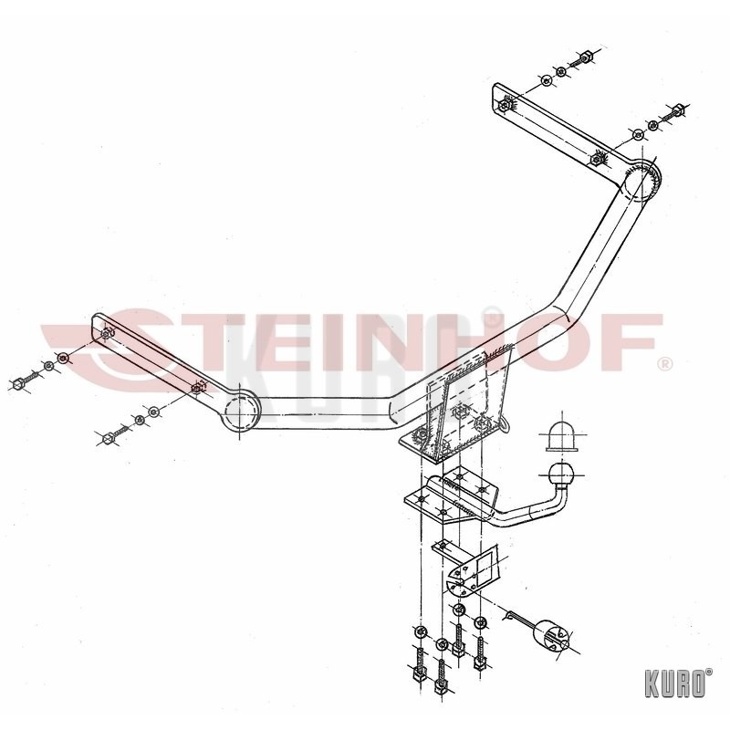 Steinhof hak holowniczy Seat Leon I 1999-2005