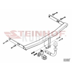 Steinhof hak holowniczy Seat Ibiza Hatchback 2008-2017