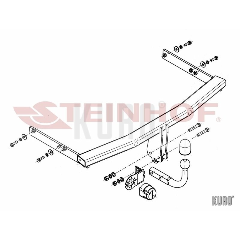 Steinhof hak holowniczy Seat Ibiza Hatchback 2008-2017