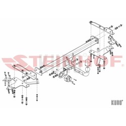 Steinhof hak holowniczy Toyota Corolla Verso 2004-2009
