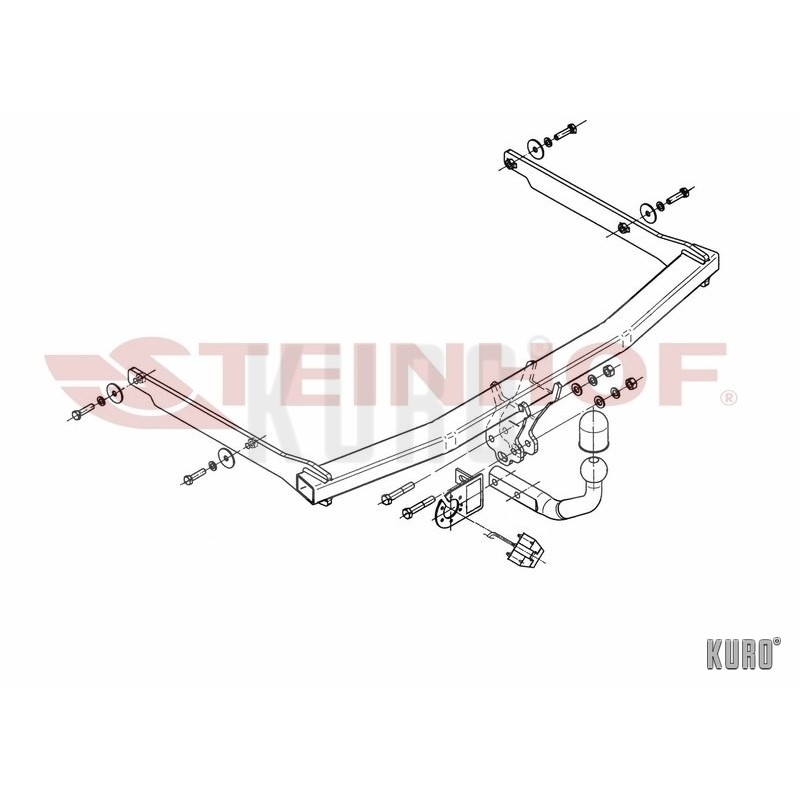 Steinhof hak holowniczy Ford C-MAX I 2003-2010