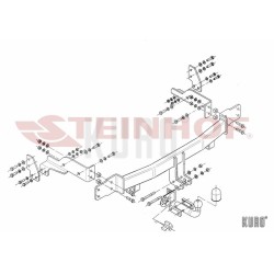 Steinhof hak holowniczy Kia Sorento 2006-2009