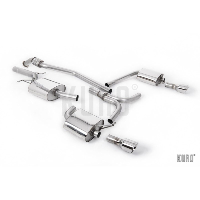 Milltek Audi A5 Sportback 2.0 TFSI Cat-back Dual